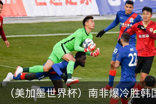 （美加墨世界杯）南非爆冷胜韩国 携手墨西哥晋级淘汰赛